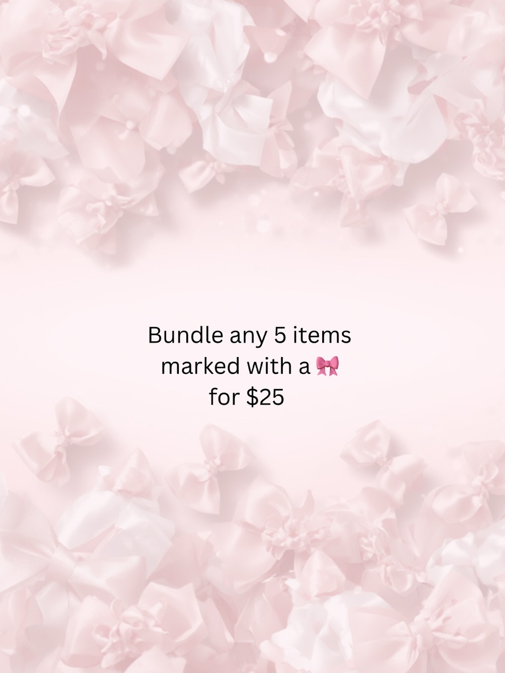 Pink Bow Promo bundle